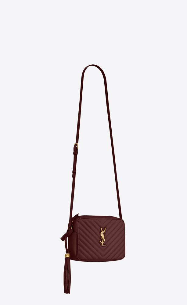 Saint laurent lou matelasse calfskin leather camera bag Clearance