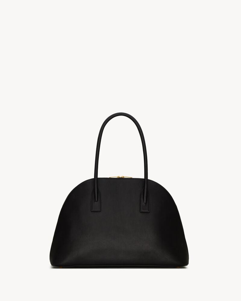 duffle sac de jour souple en cuir 