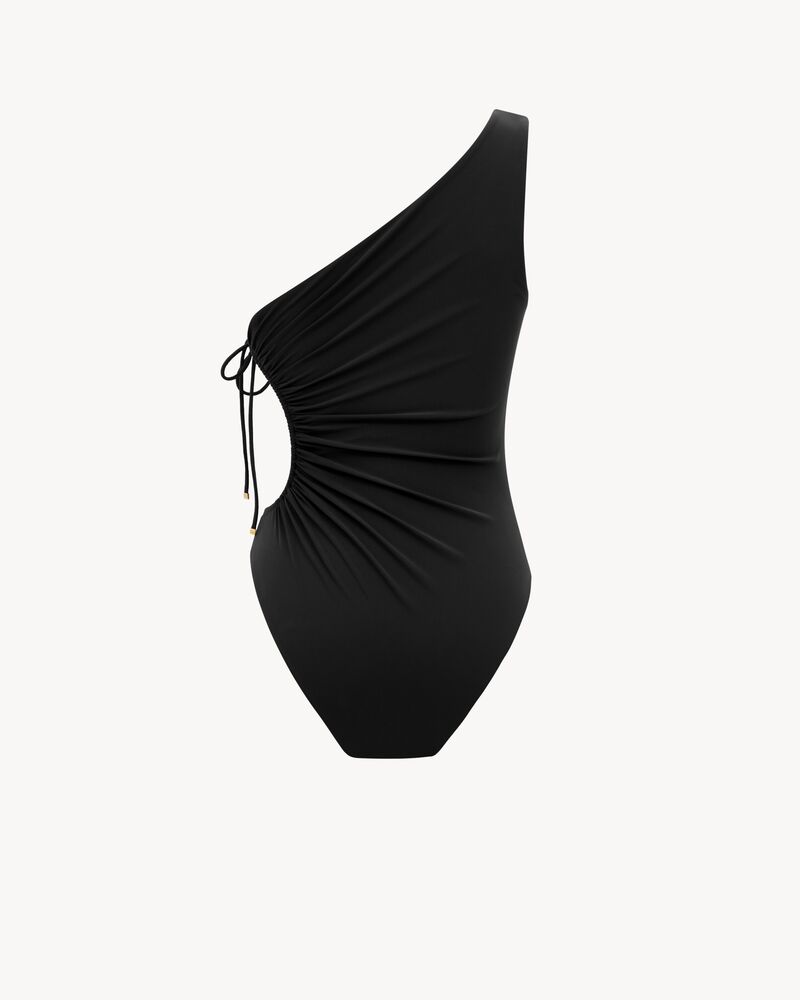 one-shoulder swimsuit
