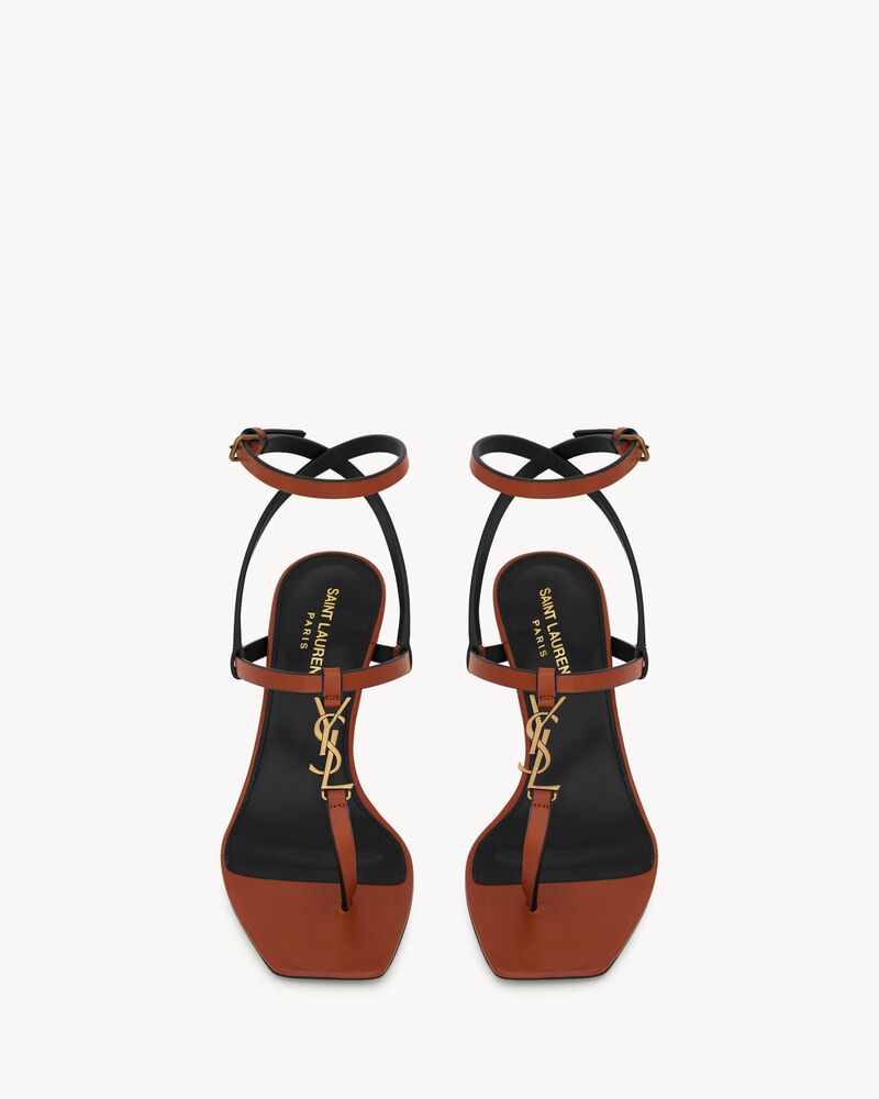 CASSANDRA sandals in smooth leather