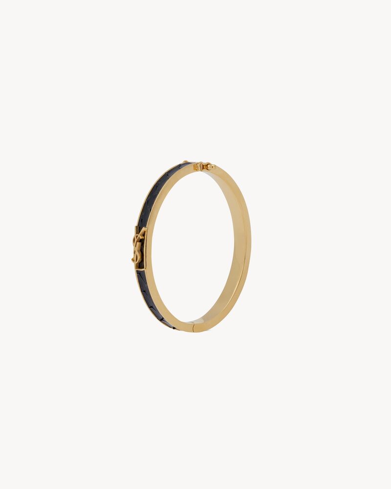 CASSANDRE bracelet in python and metal