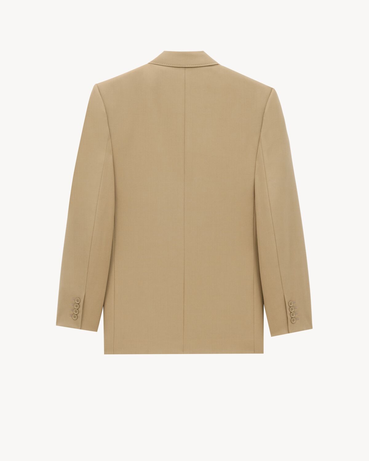 yves jacket in wool gabardine