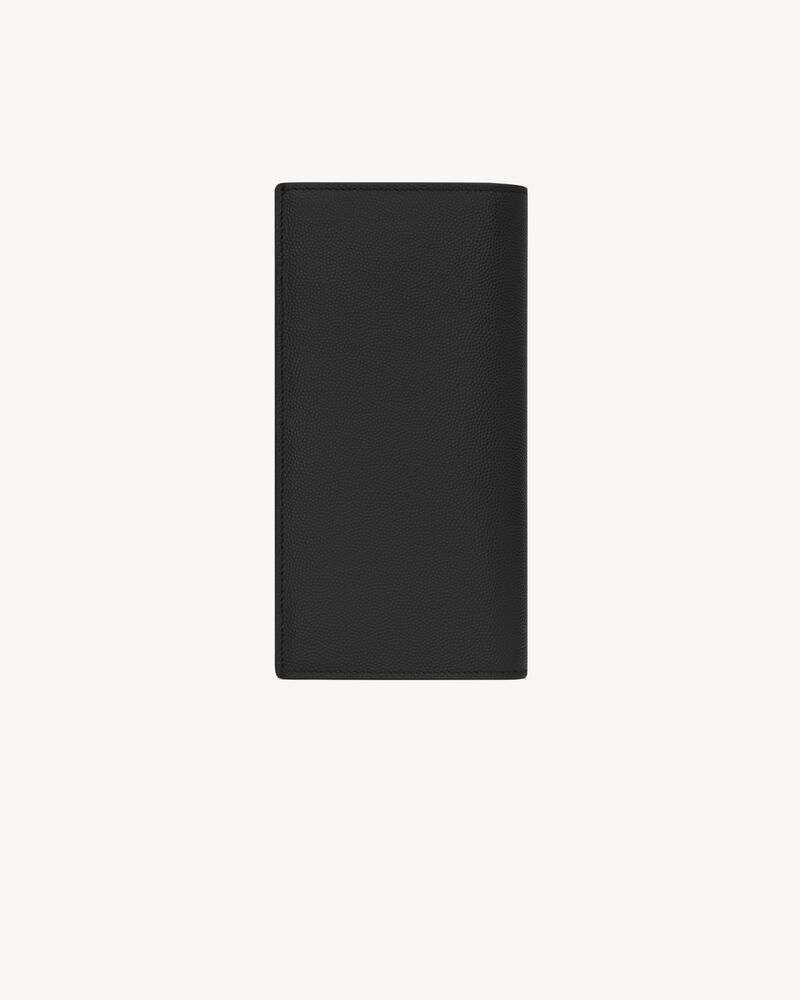 CASSANDRE continental wallet in grain de poudre embossed leather
