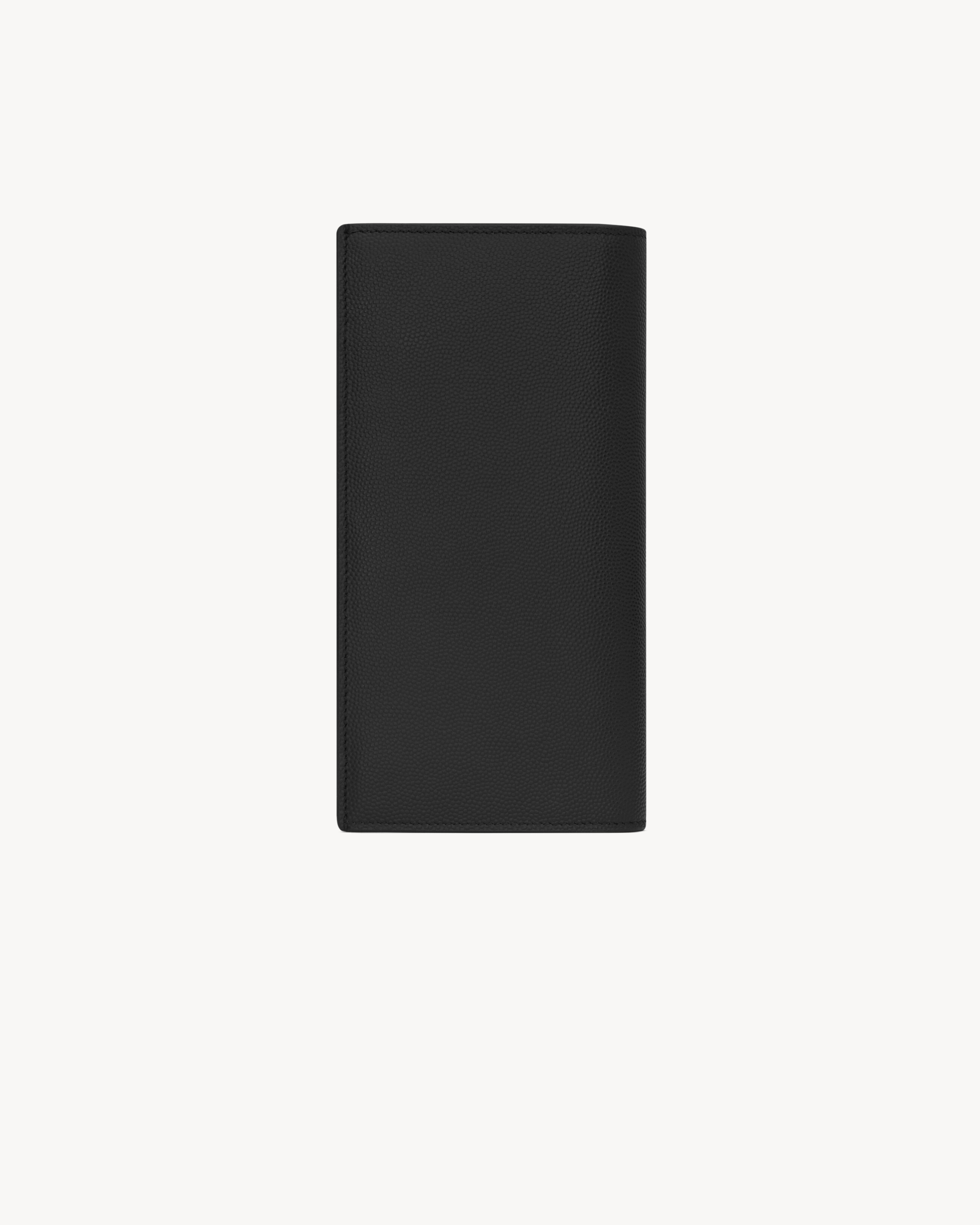 CASSANDRE continental wallet in grain de poudre leather