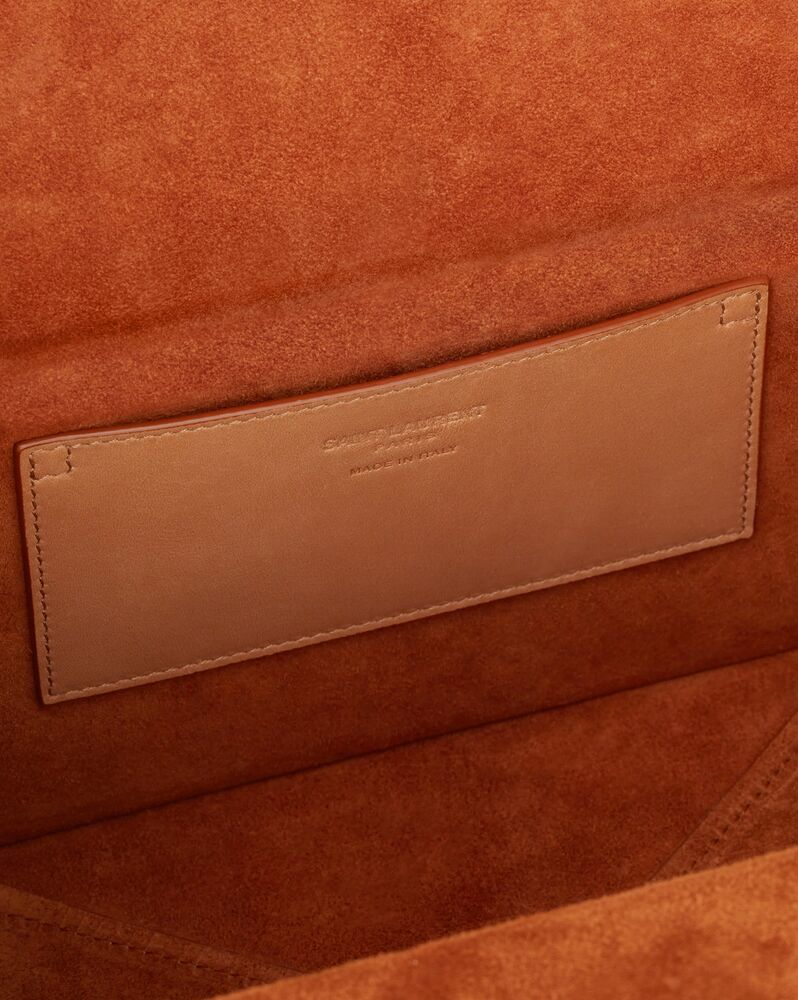 TAKE-AWAY BOX IN VEGETABLE-TANNED LEATHER | Saint Laurent | YSL.com