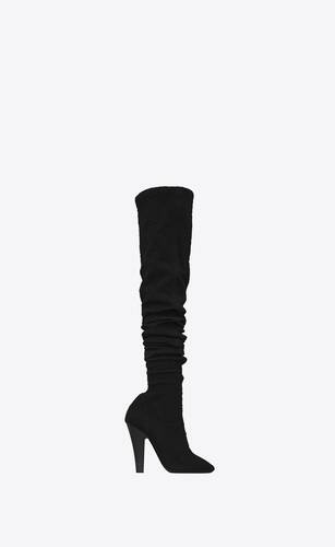 python over the knee boots
