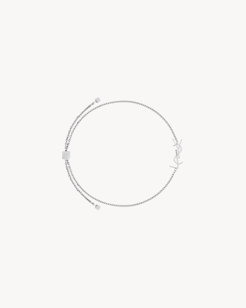 CASSANDRE bracelet in 18K grey gold