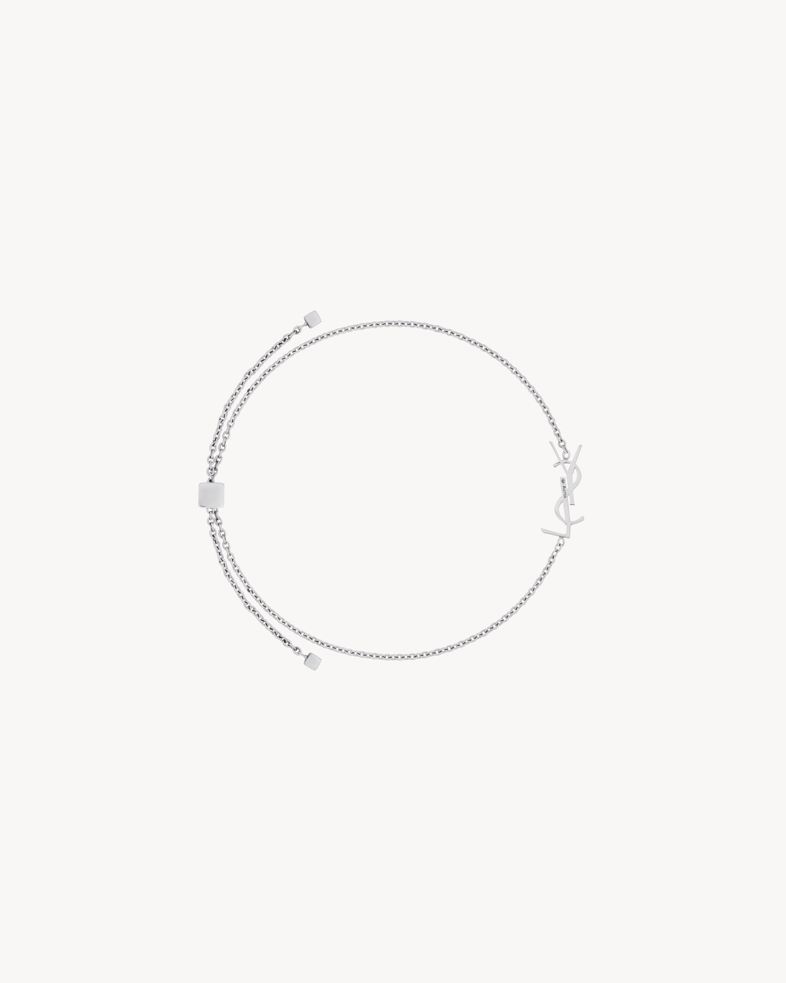 CASSANDRE bracelet in 18K grey gold