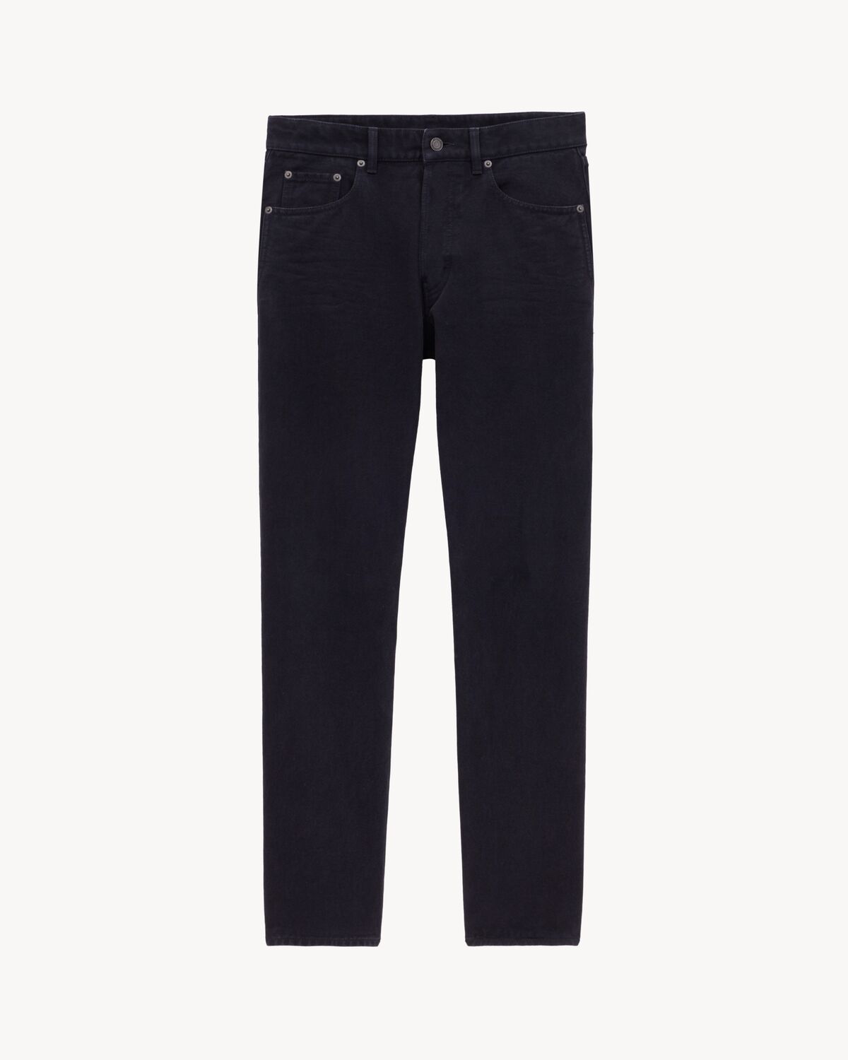 jeans lunghi mick in denim nero notte