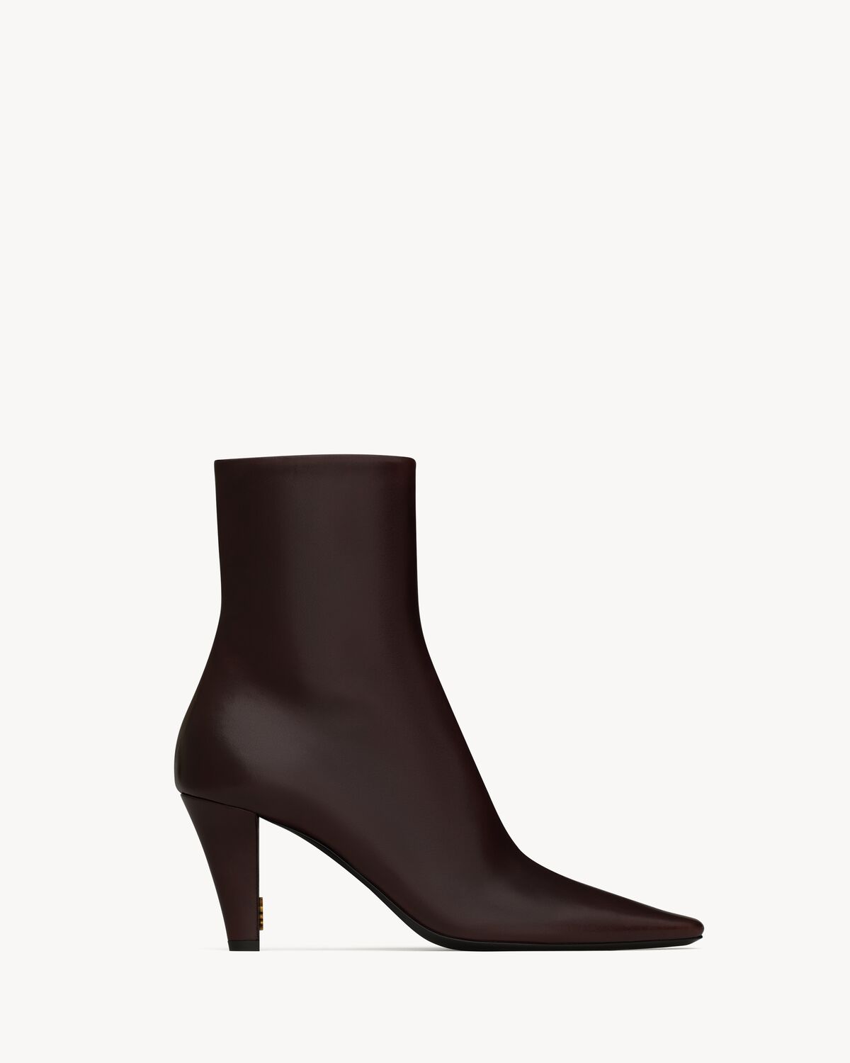 jill booties in smooth leather