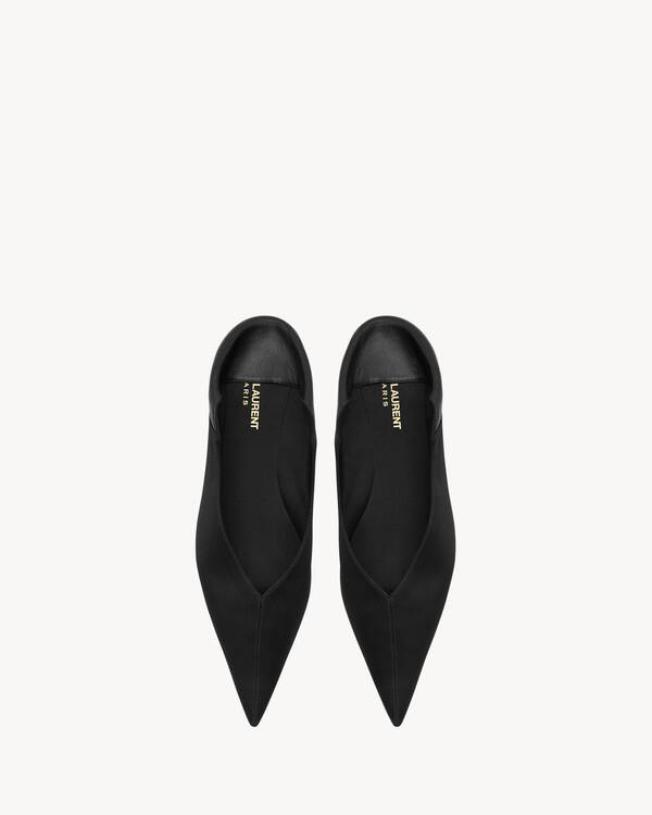【美品】SANT LAURENT フラットシューズ サイズ40 美品】SANT LAURENT フラットシューズ サイズ40 Saint Laurent(サン