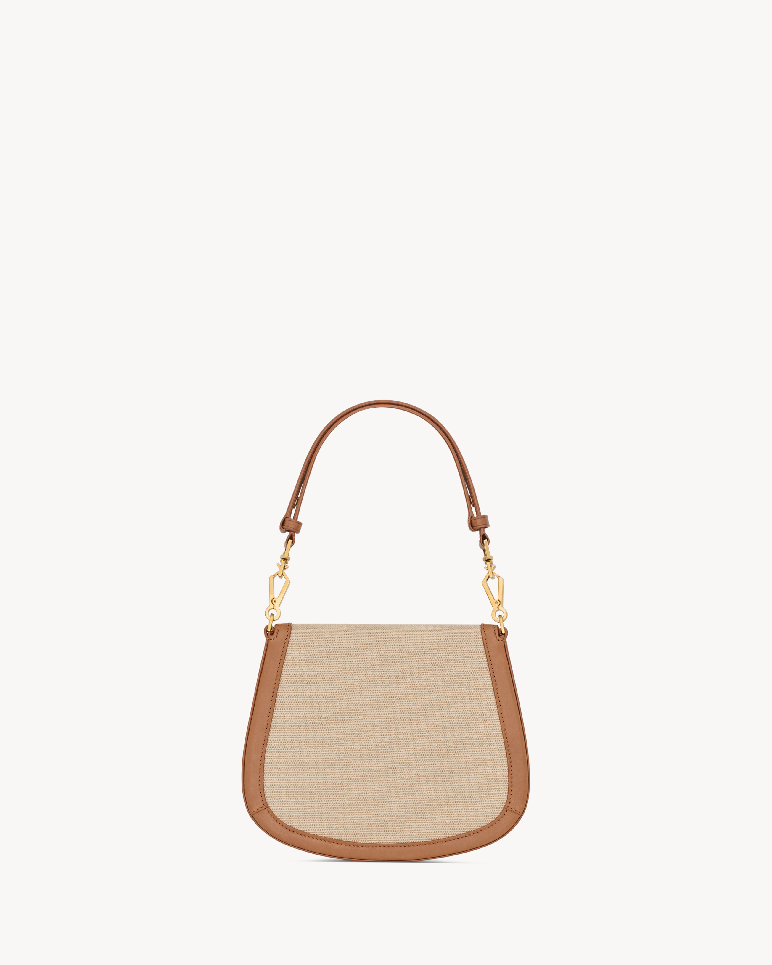 Mini VOLTAIRE top handle bag in canvas