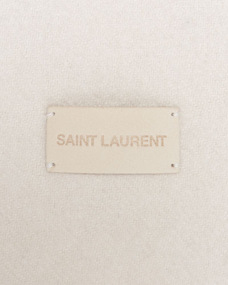 Signature scarf in cashmere jacquard