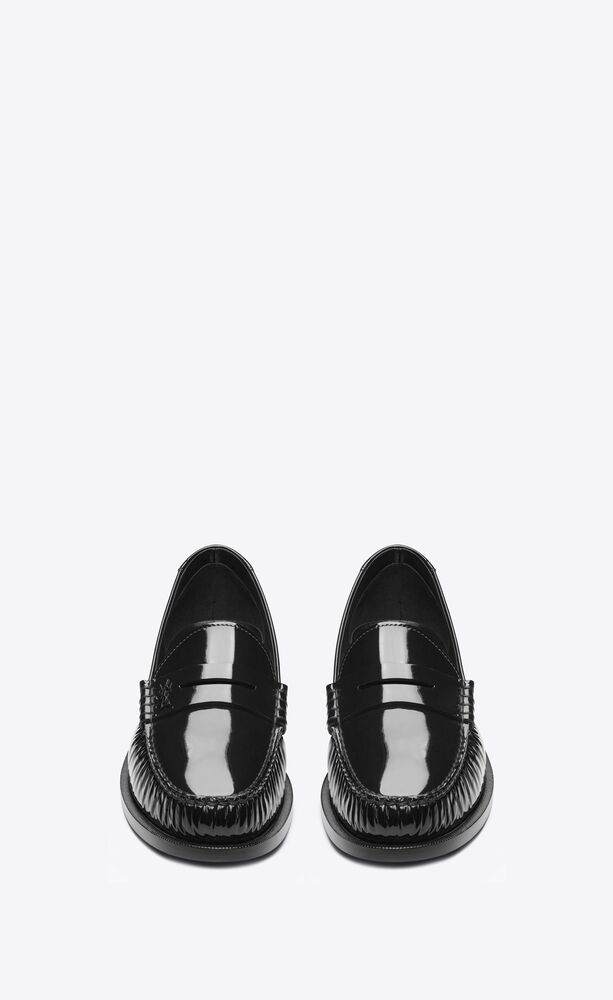 le loafer monogram漆皮便士樂福鞋
