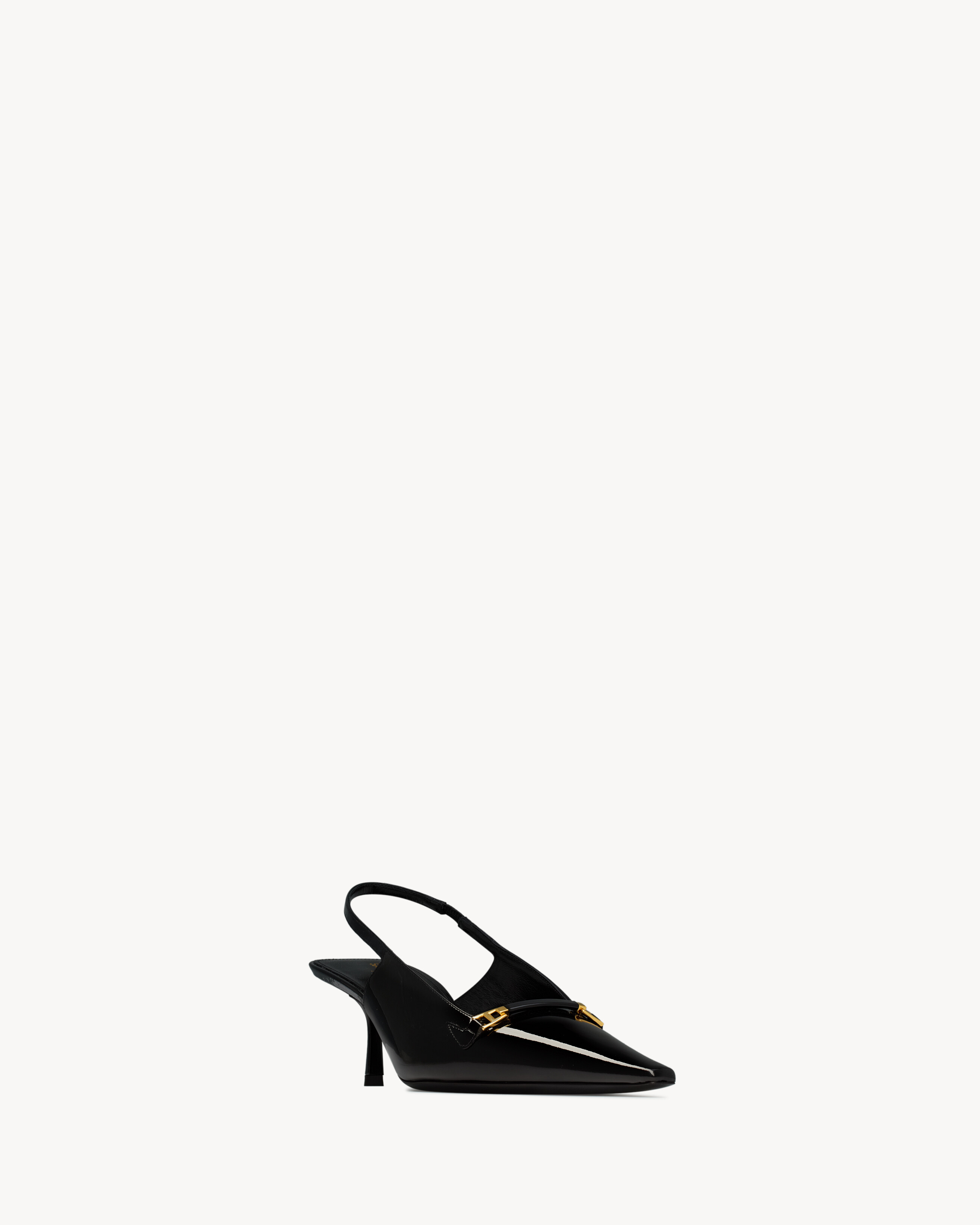 CARINE Slingback Pumps In Patent Leather Saint Laurent YSL carine-slingback-pumps-in-patent-leather-saint-laurent-ysl