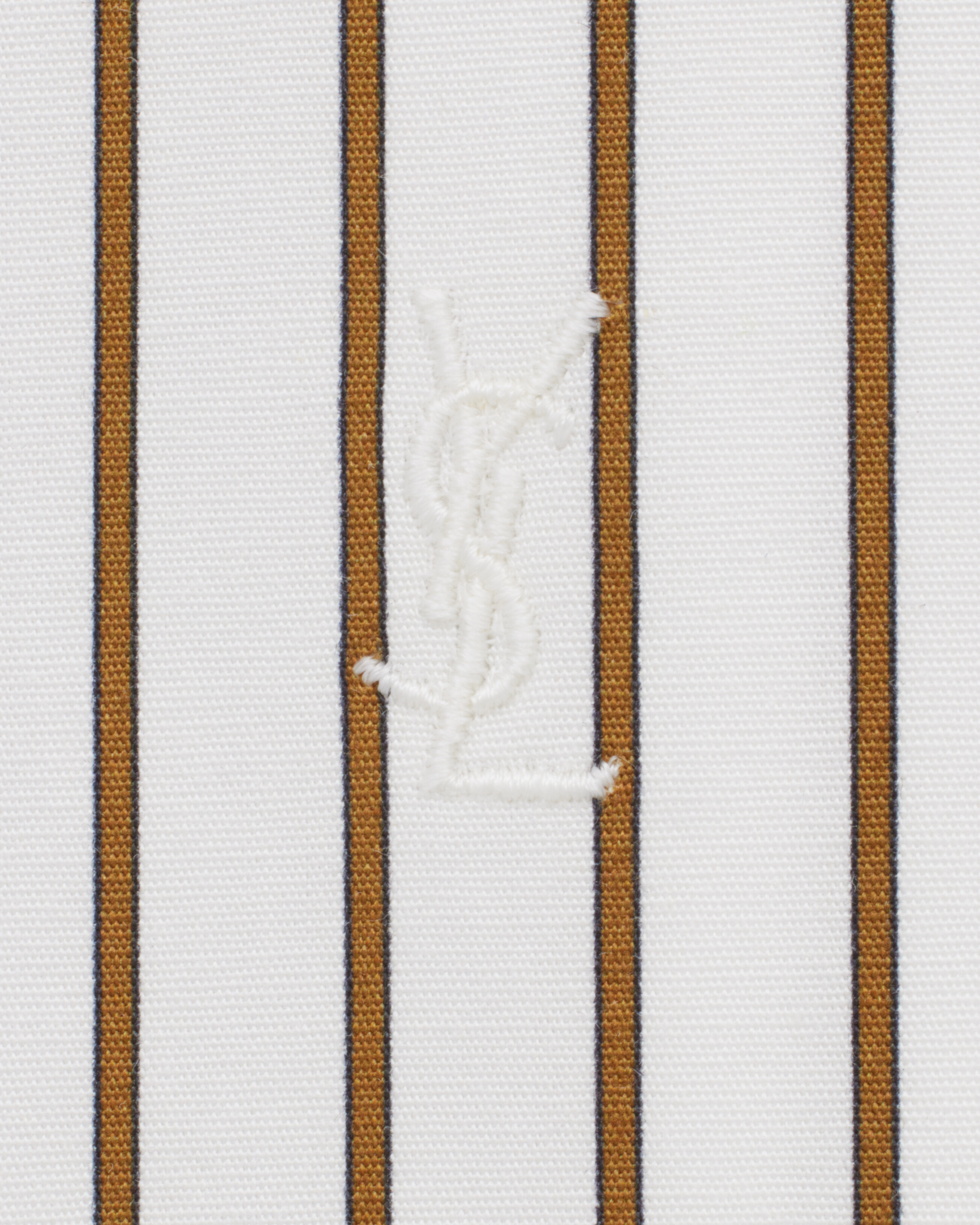 CASSANDRE shirt in striped cotton poplin