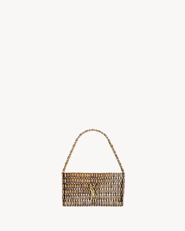 YSL イブニングバッグ　パンプキンバッグ ギャビー マイクロバニティバッグ（ラムスキン） | Saint