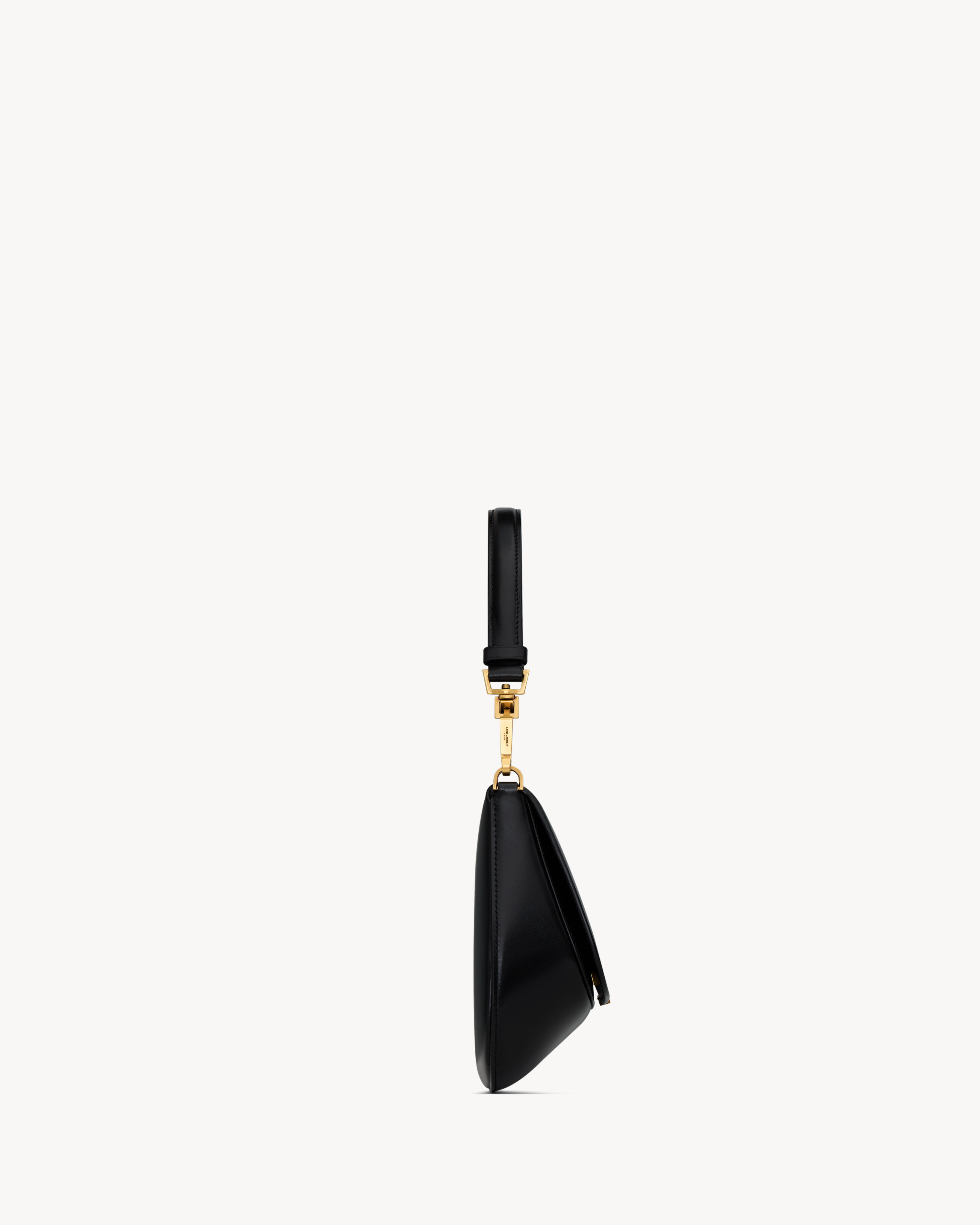 Mini VOLTAIRE TOP HANDLE bag in BOX SAINT LAURENT