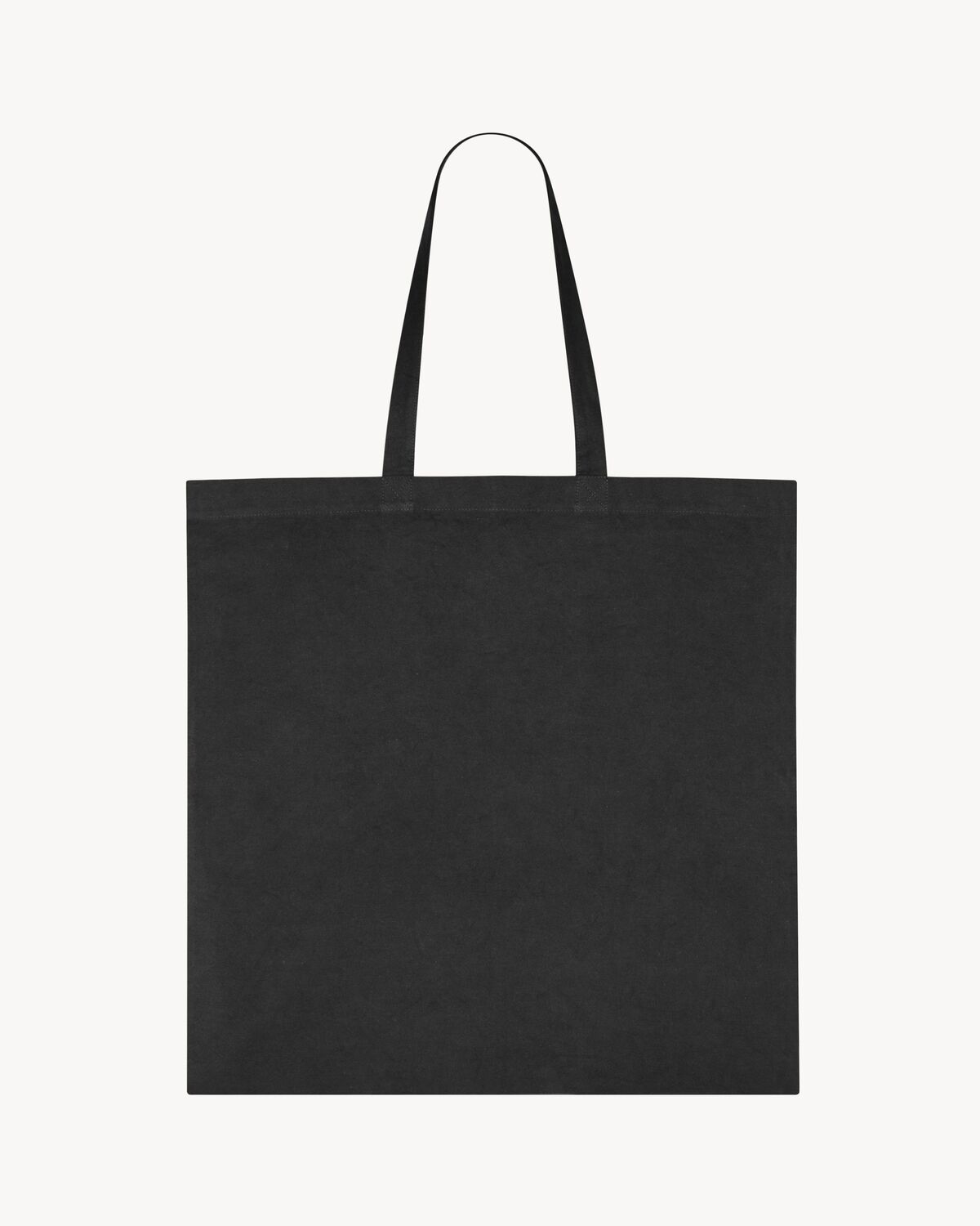 oversized saint laurent totebag in brushed cotton