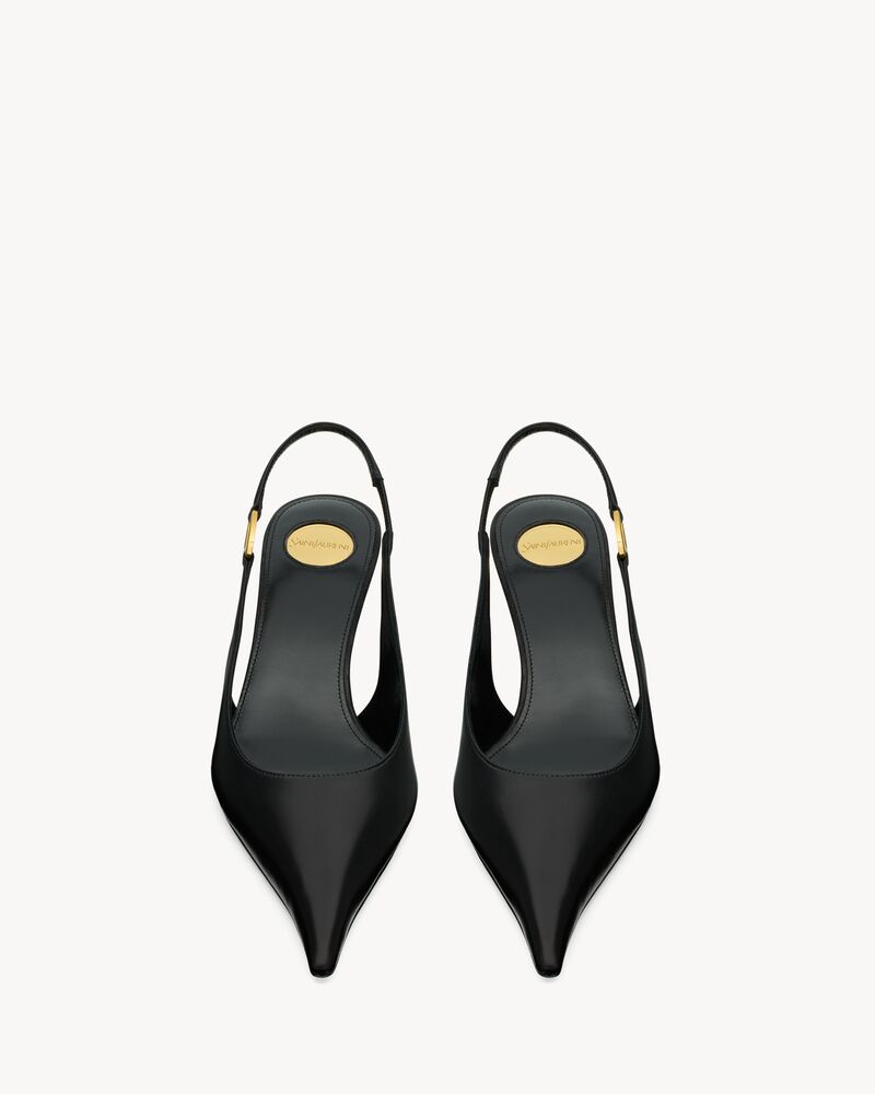 VENDOME slingback pumps in smooth leather