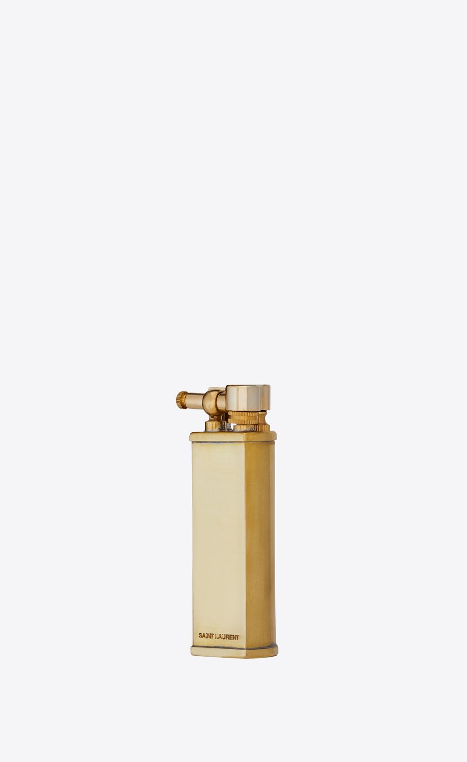 Tsubota Pearl Vintage Lighter in brass | Saint Laurent | YSL.com