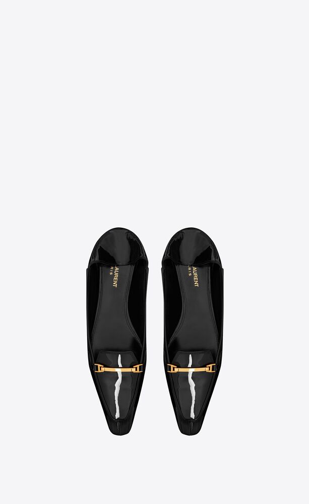 CHRIS SLIPPERS IN PATENT LEATHER | Saint Laurent | YSL.com