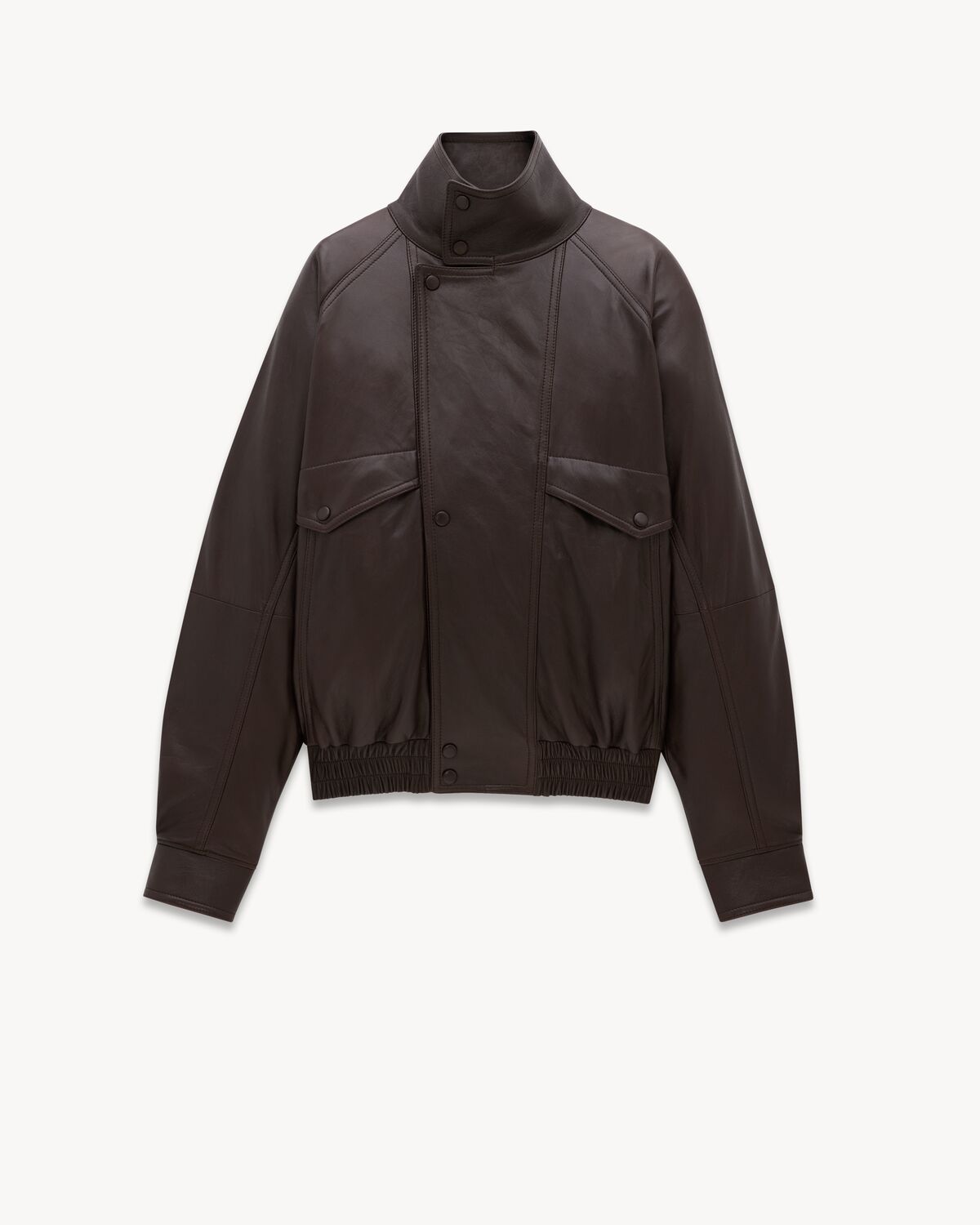 bomber jacket in lambskin