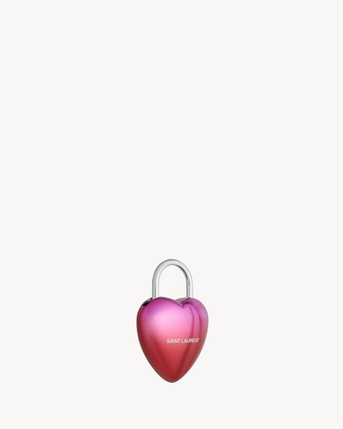 gradient heart-shaped 3d padlock