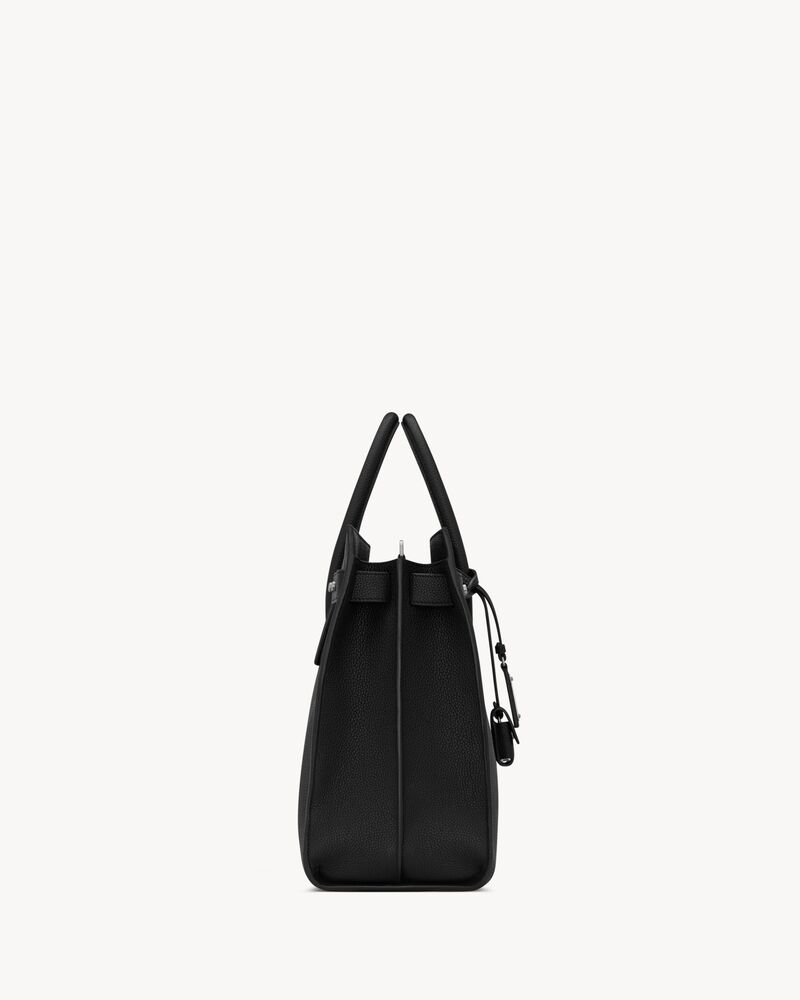 Sac de Jour Thin Large de piel granulada