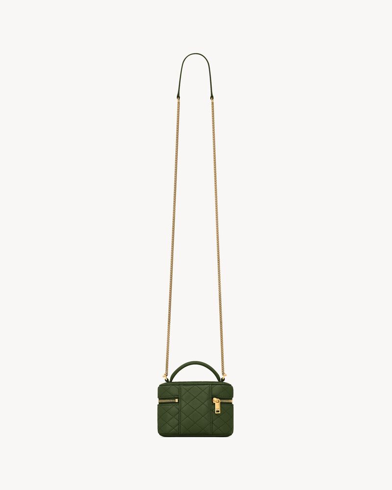 GABY micro vanity bag in lambskin