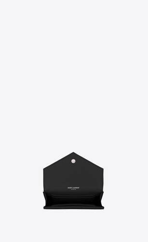 2016 YSL Small Monogram Envelope Wallet in Red Grain De Poudre Textured  Matelasse Leather [03004E] - $139.64 : YSL Sale Store…