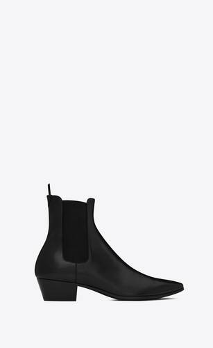 vassili chelsea boots in smooth leather