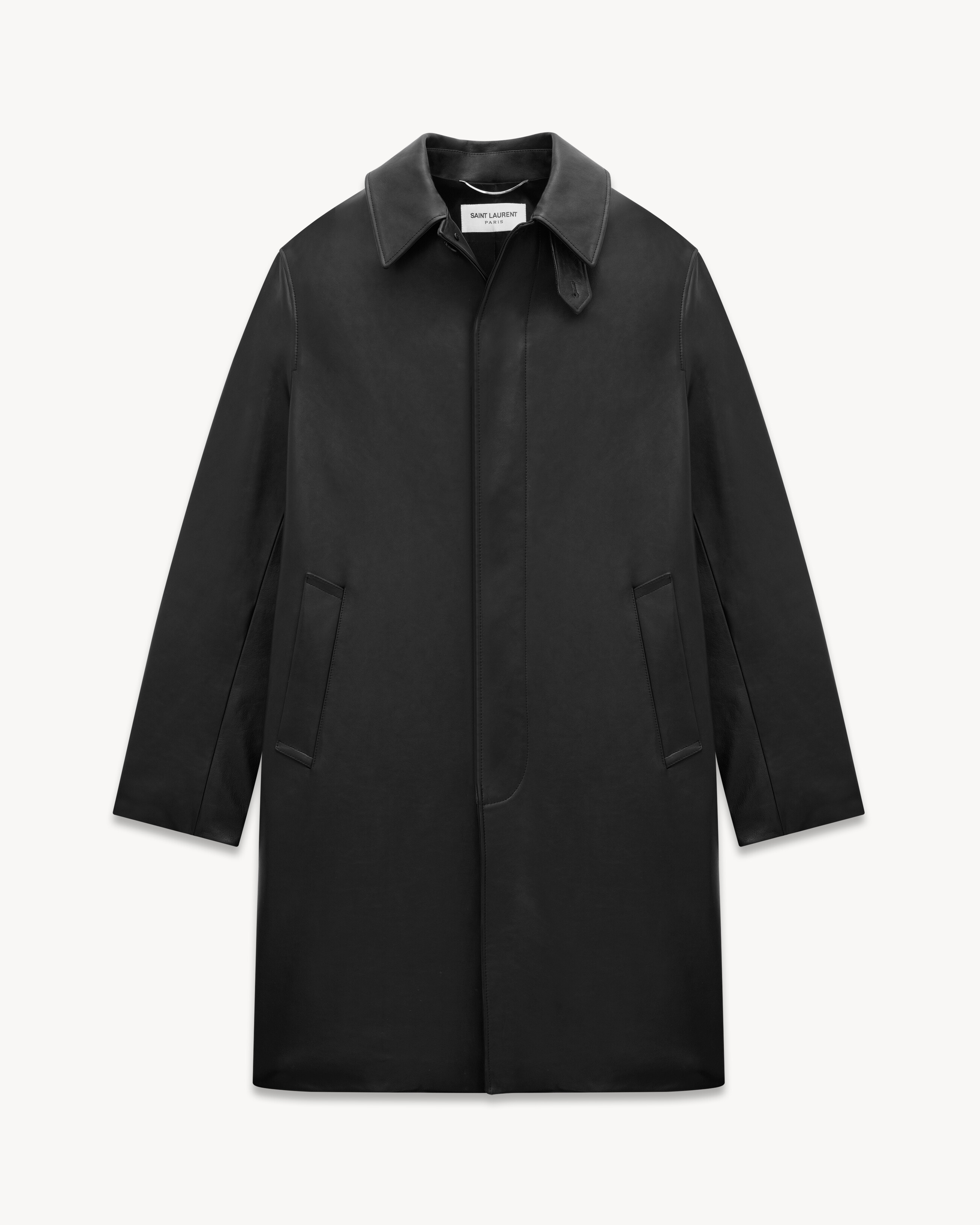 イヴサンローランYves Saint Laurent ウールコート ダークグレー イブサンローランYves Saint Laurentウールコート ダークグレー