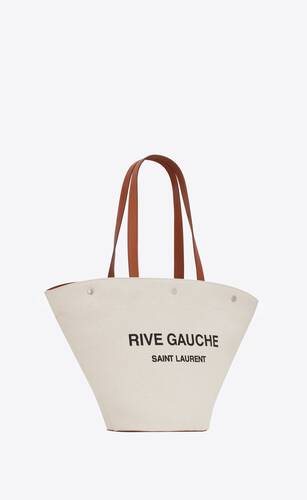 リヴ ゴーシュ ショッピングバッグ （キャンバス） | Saint Laurent