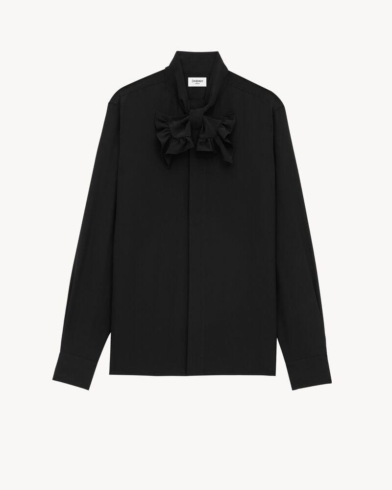 shirt in silk crepe de chine