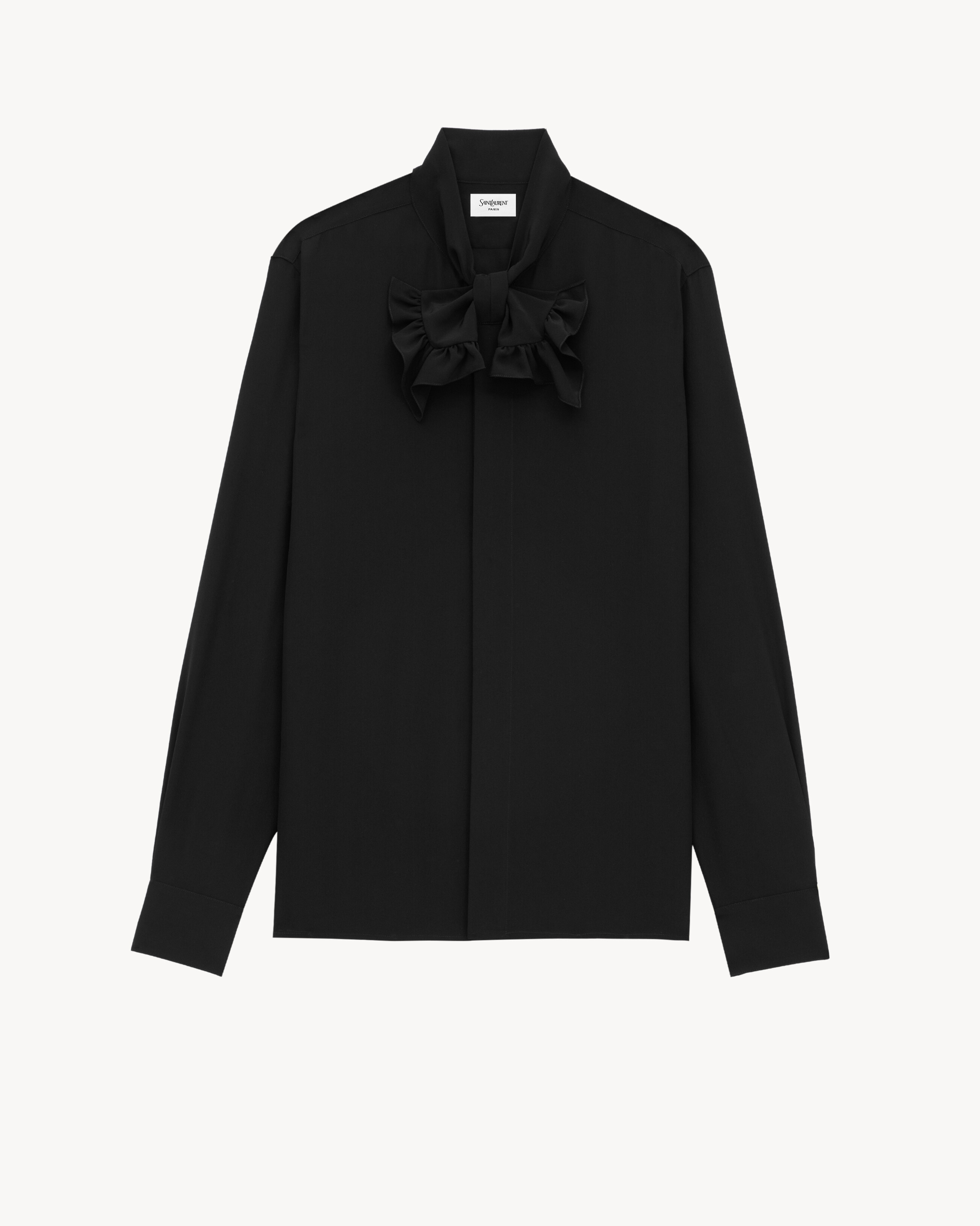 shirt in silk crepe de chine