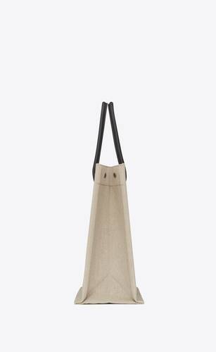 saint laurent linen tote