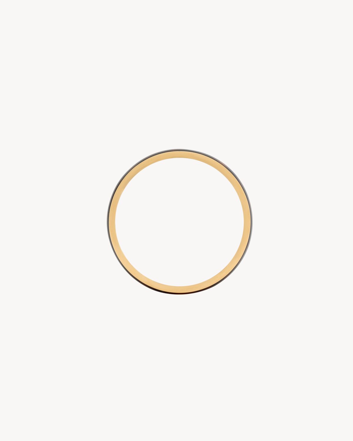 tortoiseshell bangle in resin and metal