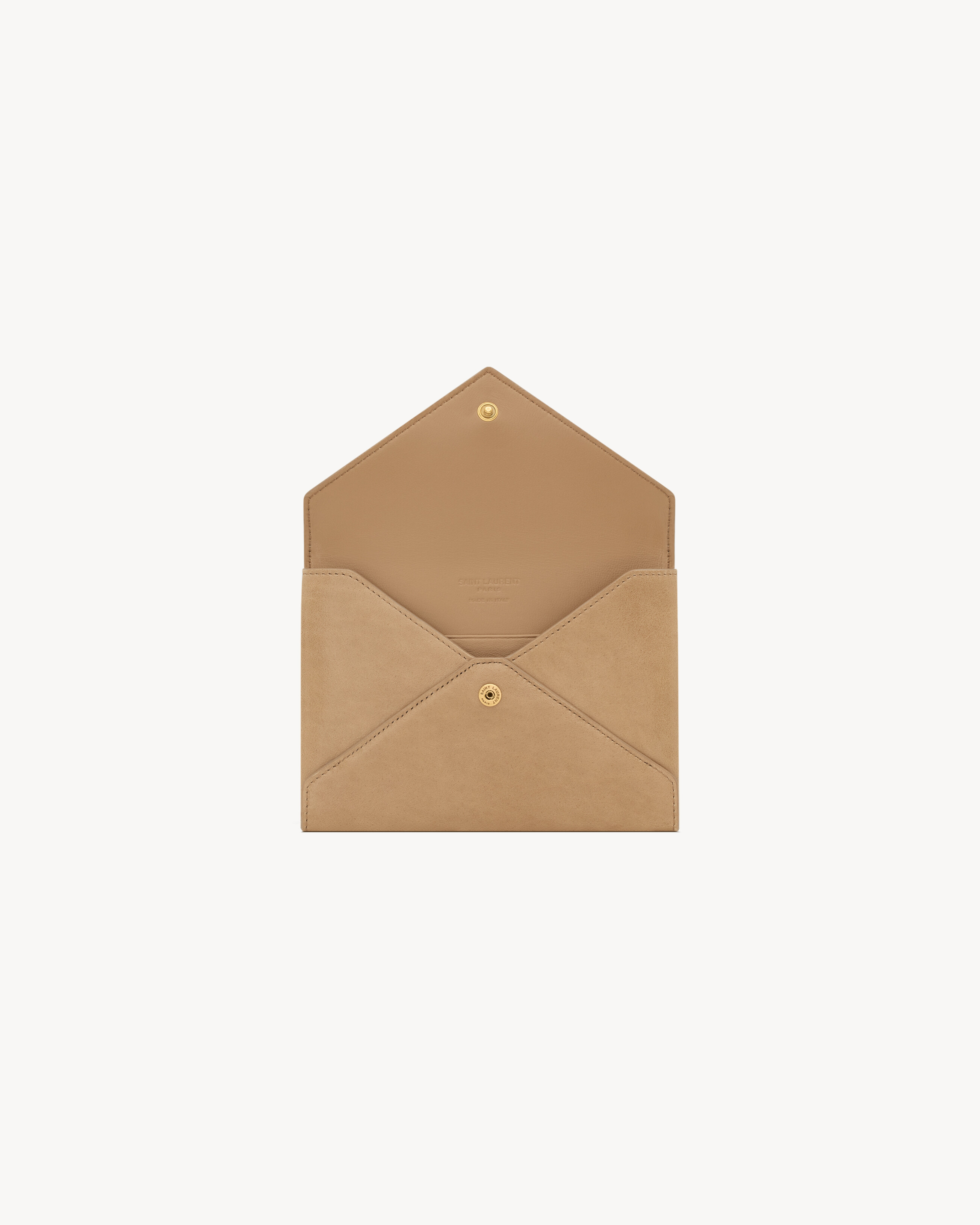 LETTER passport case in leather