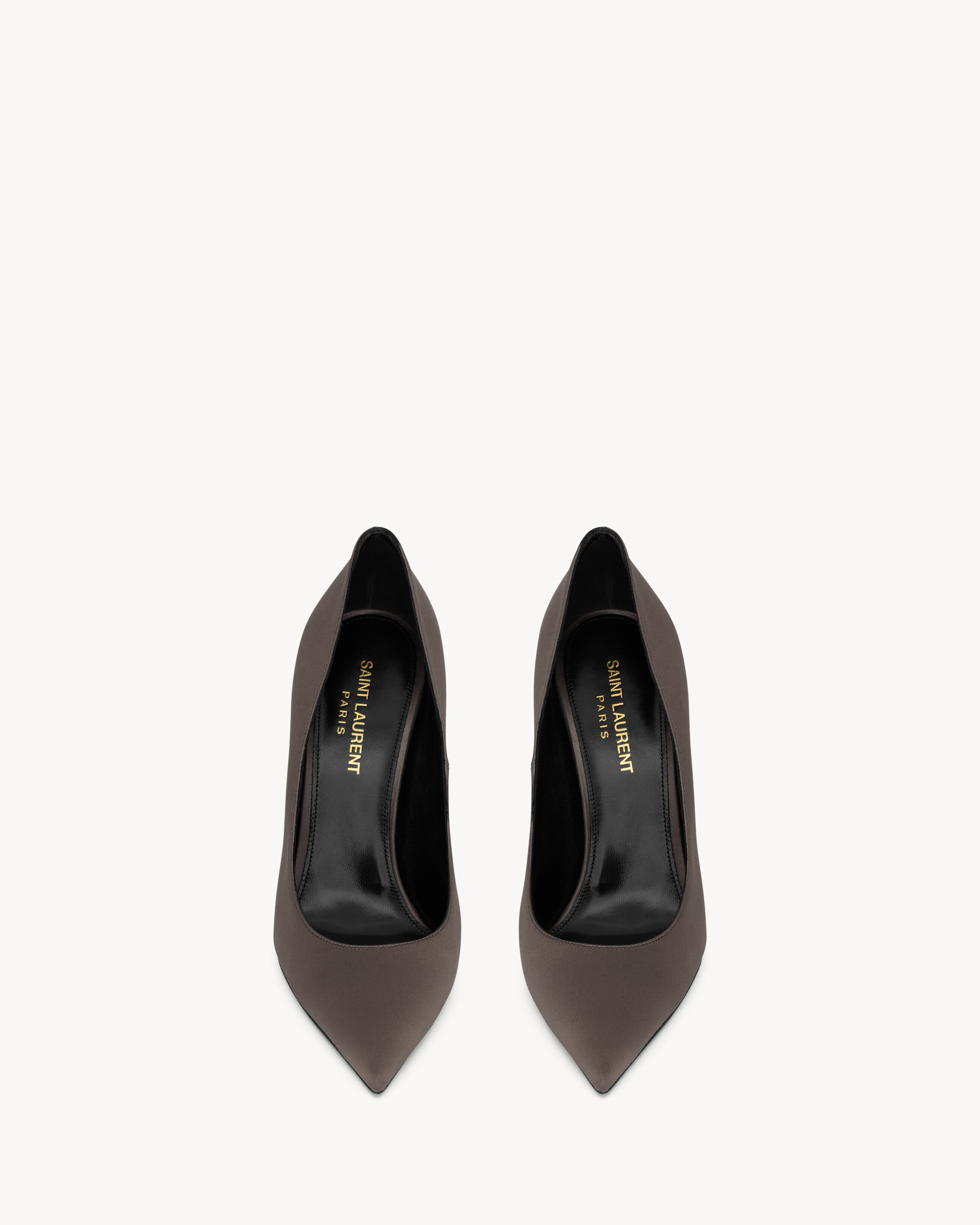 INSTINCT pumps in satin crepe