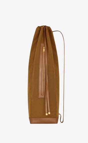 city saint laurent long sling bag in canvas