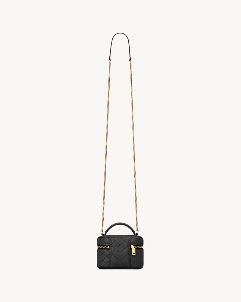 GABY micro vanity bag in lambskin