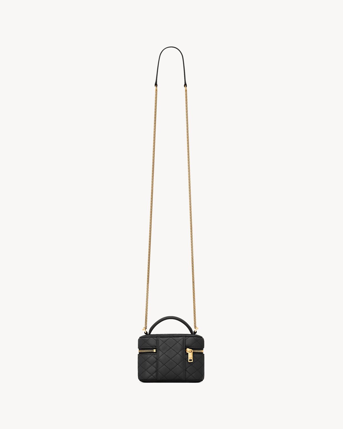 gaby micro vanity bag in lambskin