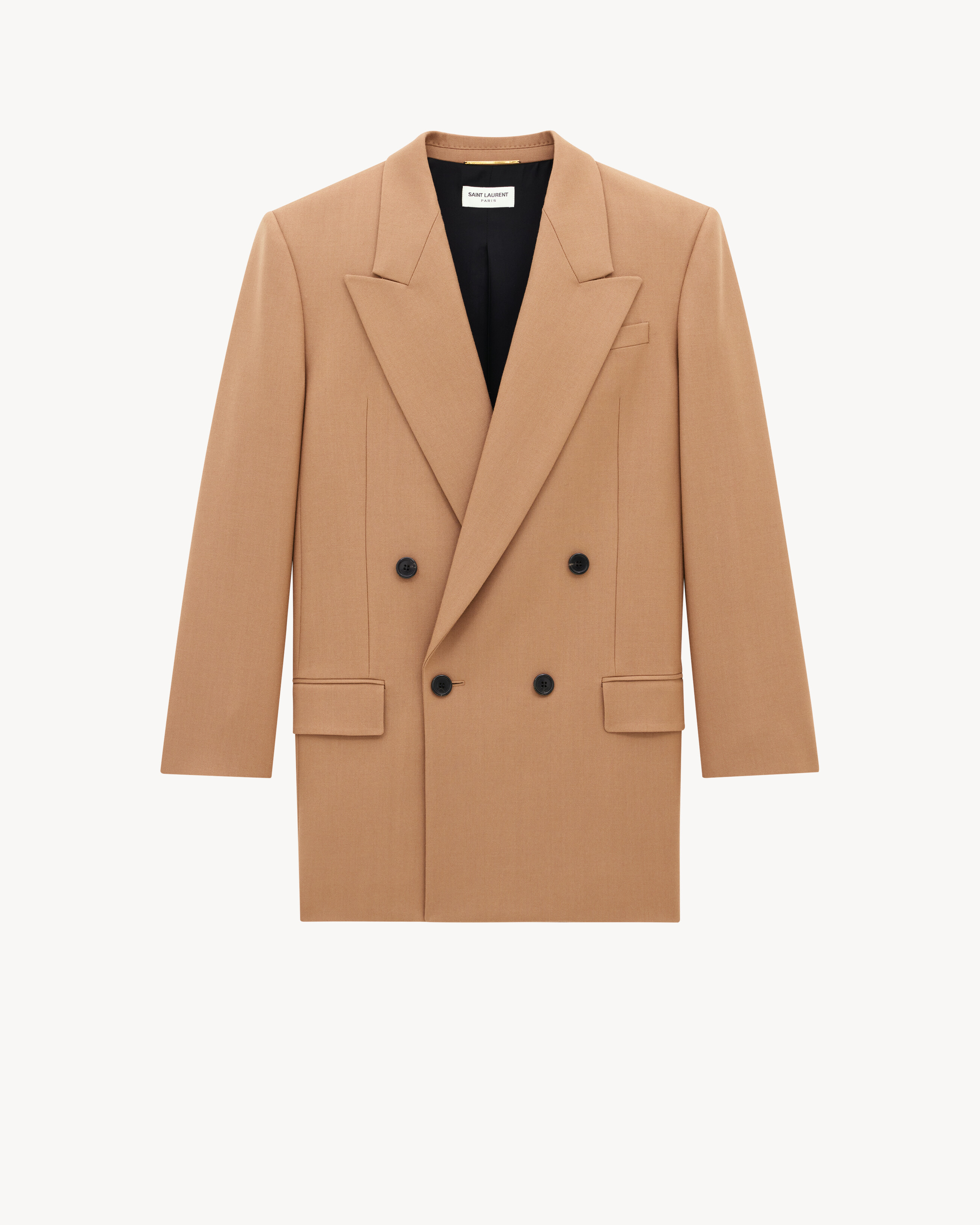 Giacca in gabardine di lana