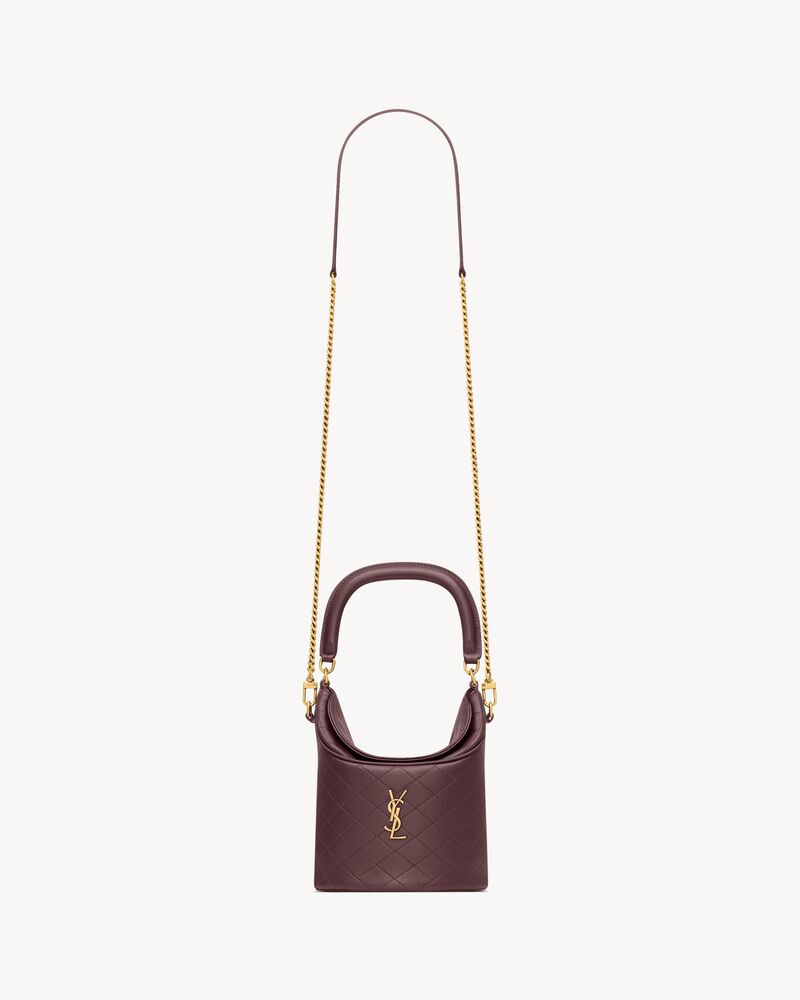 GABY bucket bag in lambskin