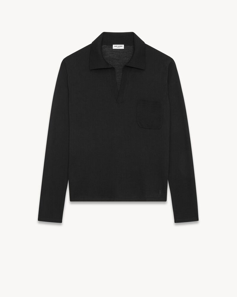 Polo Shirt Cassandre in Wool