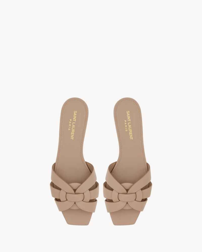 Tribute MULES in smooth leather