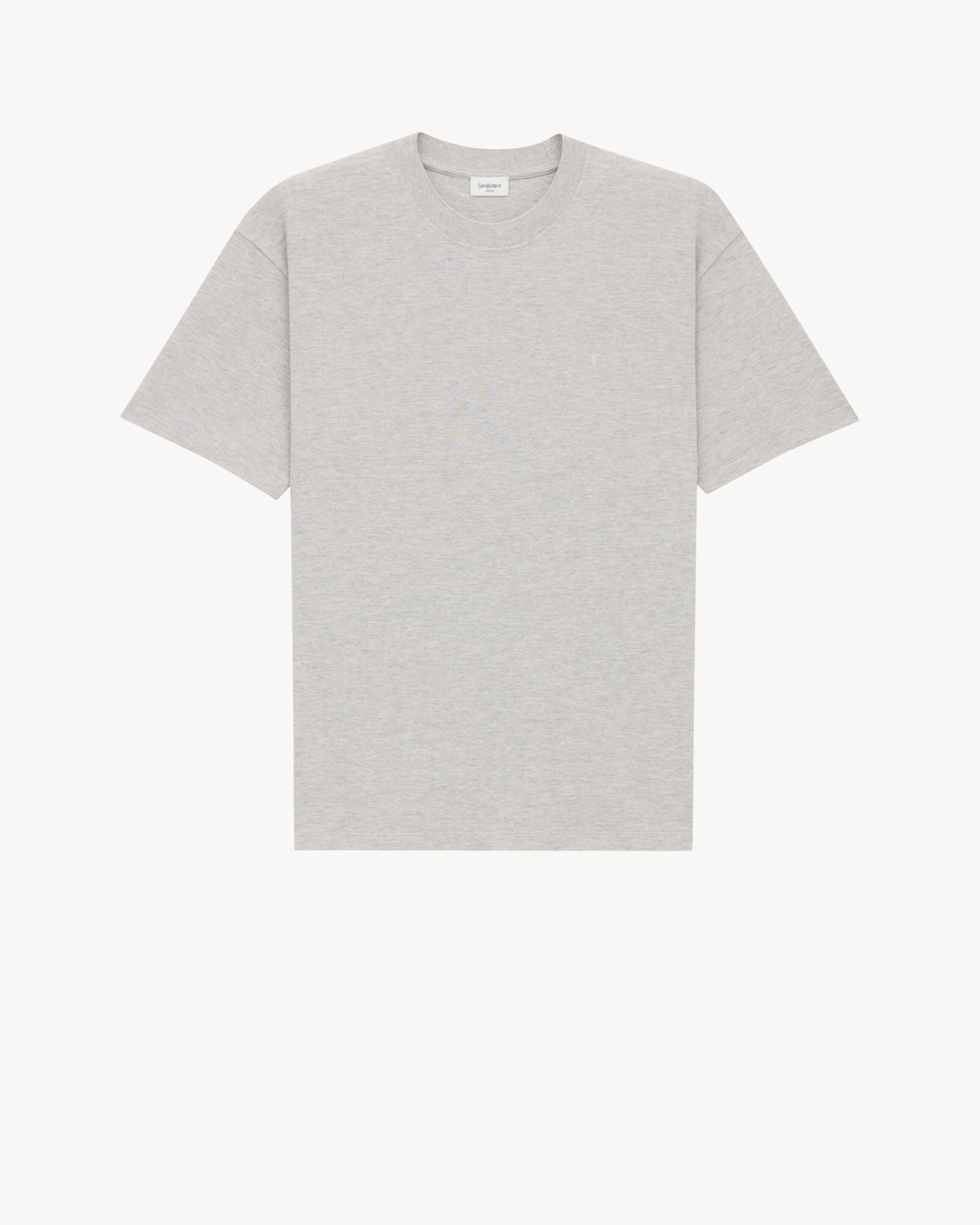 CASSANDRE oversize T-shirt in piqué