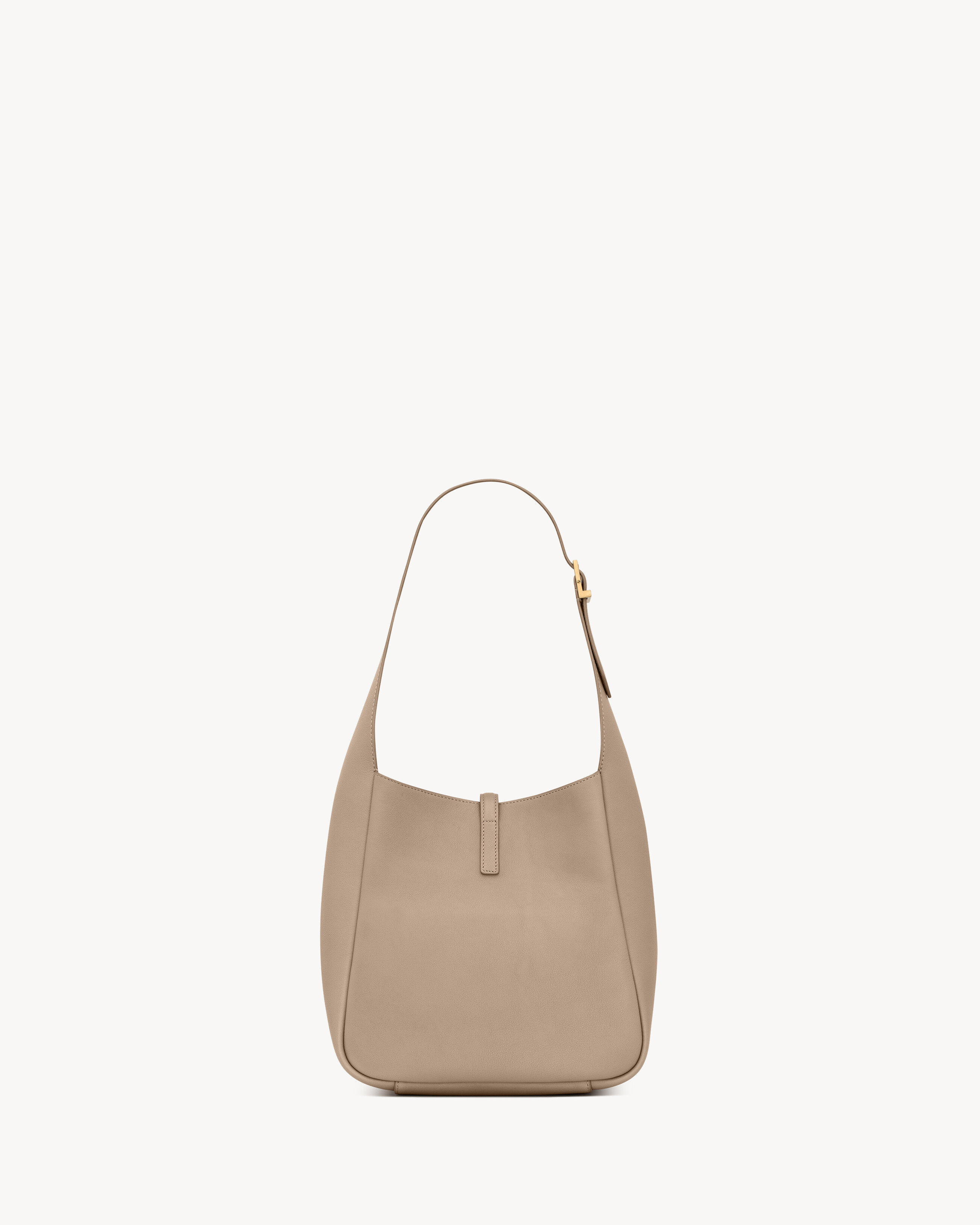 LE 5 À 7 supple small IN GRAINED LEATHER