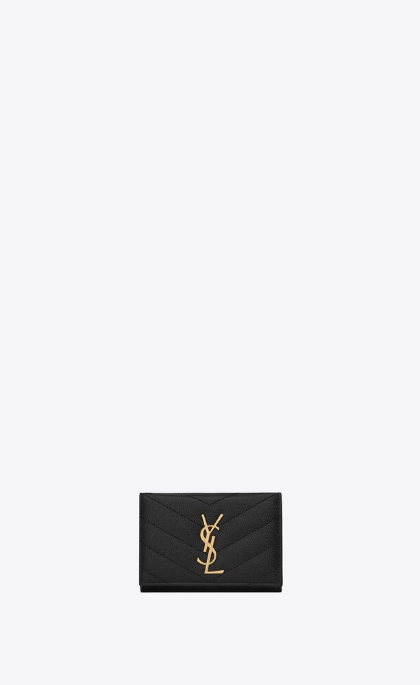 キーケース モノグラム サンローラン グレイン ド プードルエンボスレザー Saint Laurent キーケース モノグラム サンローラン グレイン ド プードルエンボスレザー Saint Laurent